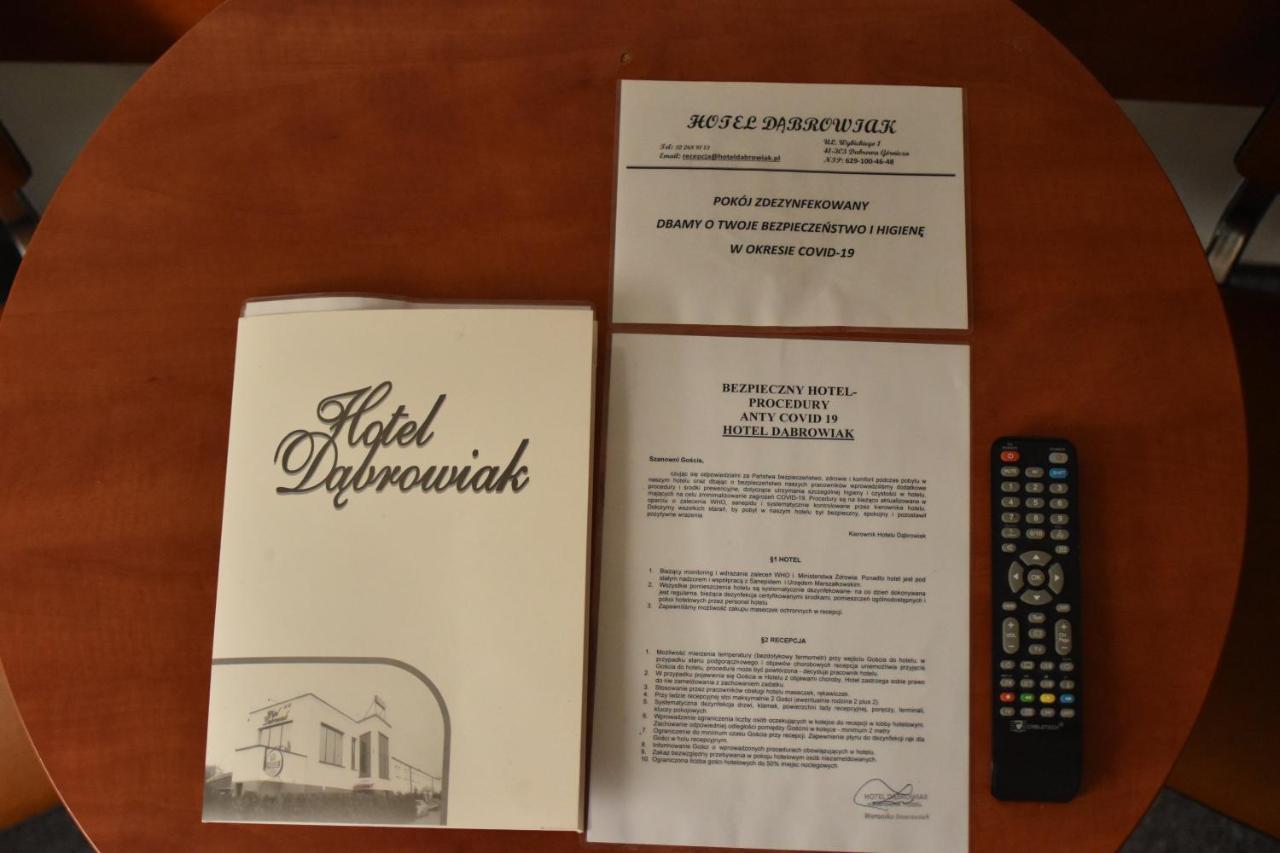 Hotel Dabrowiak Dąbrowa Górnicza Esterno foto